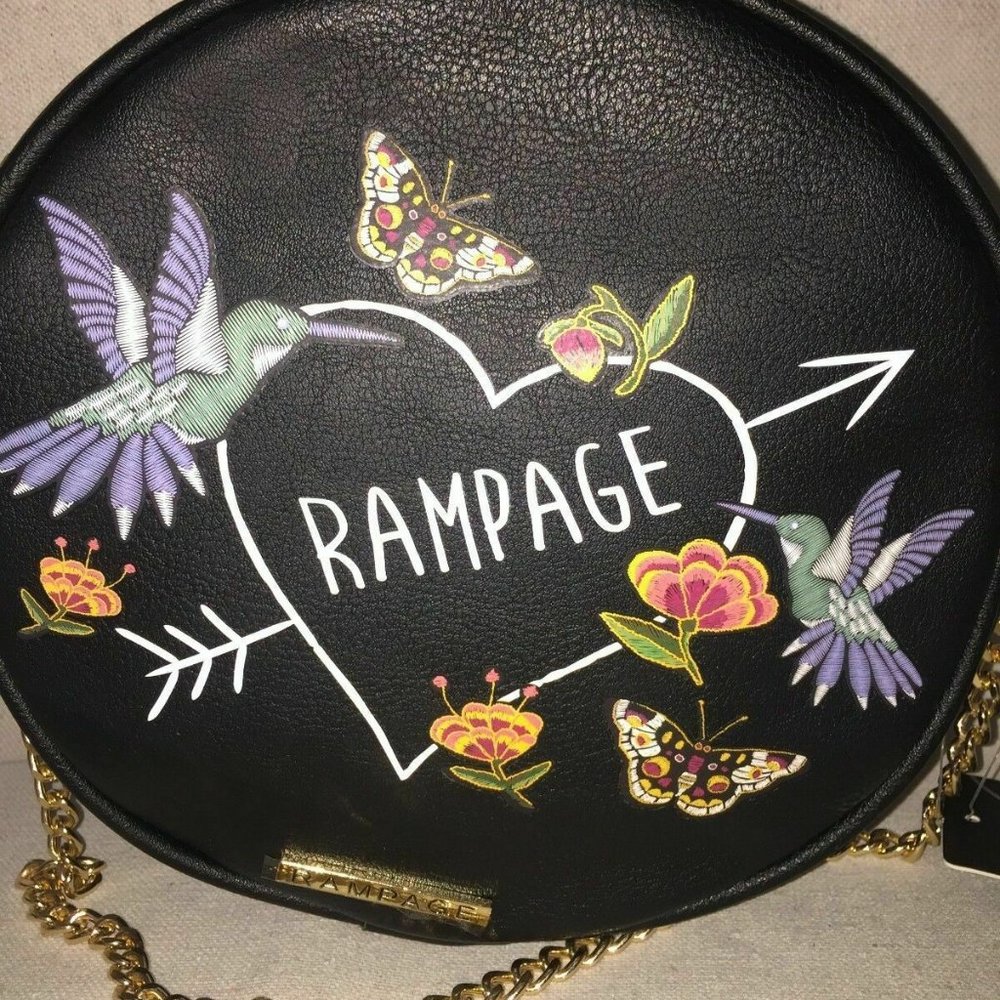 Rampage Hummingbird Butterfly Shoulder Bag